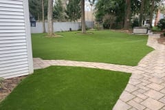 Residential K9Grass installation by ForeverLawn Northern Ohio.