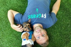 Outdoor K9Grass Installation