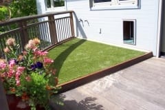 Pet Patio with K9Grass