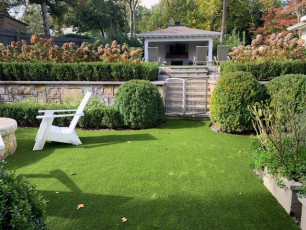 Lovely Backyard by ForeverLawn North Central Georgia