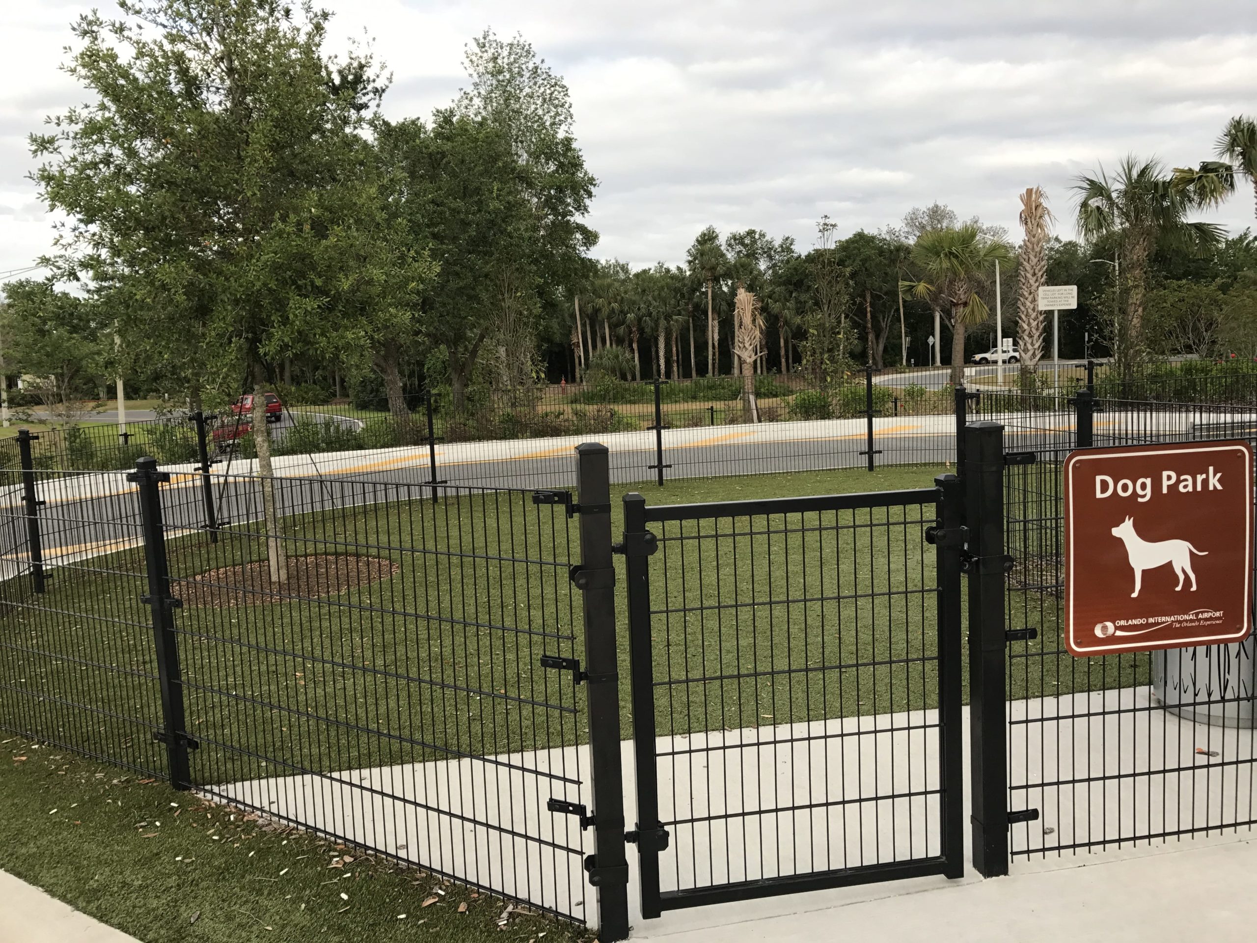 Orlando International Airport Dog Park with K9Grass”