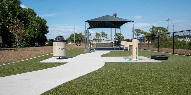Northwest Dog Park in Tampa, Florida featuring K9Grass by ForeverLawn